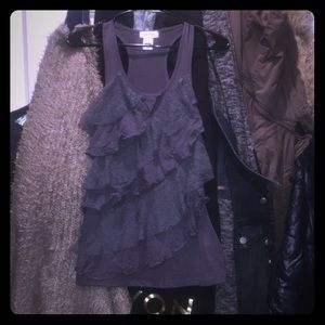 Kirra Ruffle Lace Tank